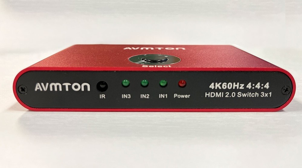 Avmton HDMI 4 Port Switch with Remote Control Selector