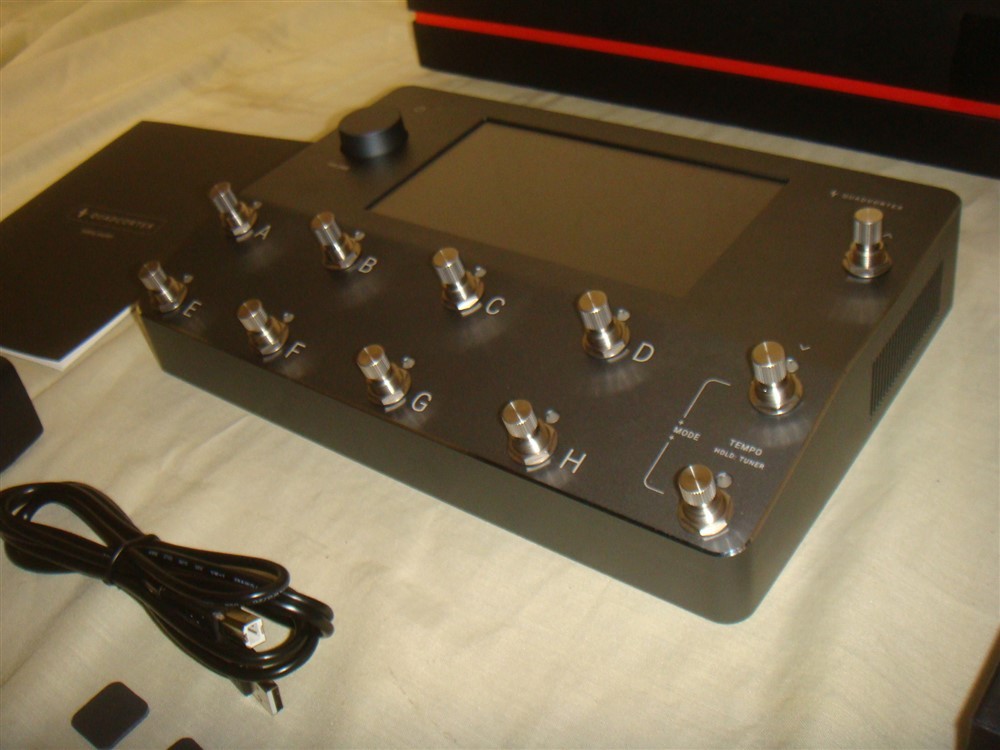 NEURAL DSP QUAD CORTEX DIGITAL AMP MODELING MULTI-EFFECTS FLOORBOARD W LOOPER