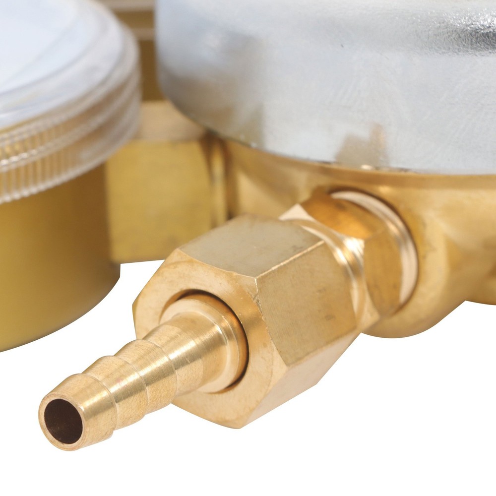CGA 540 Oxygen Gas Welding Regulator Pressure Gauge Type Solid Brass