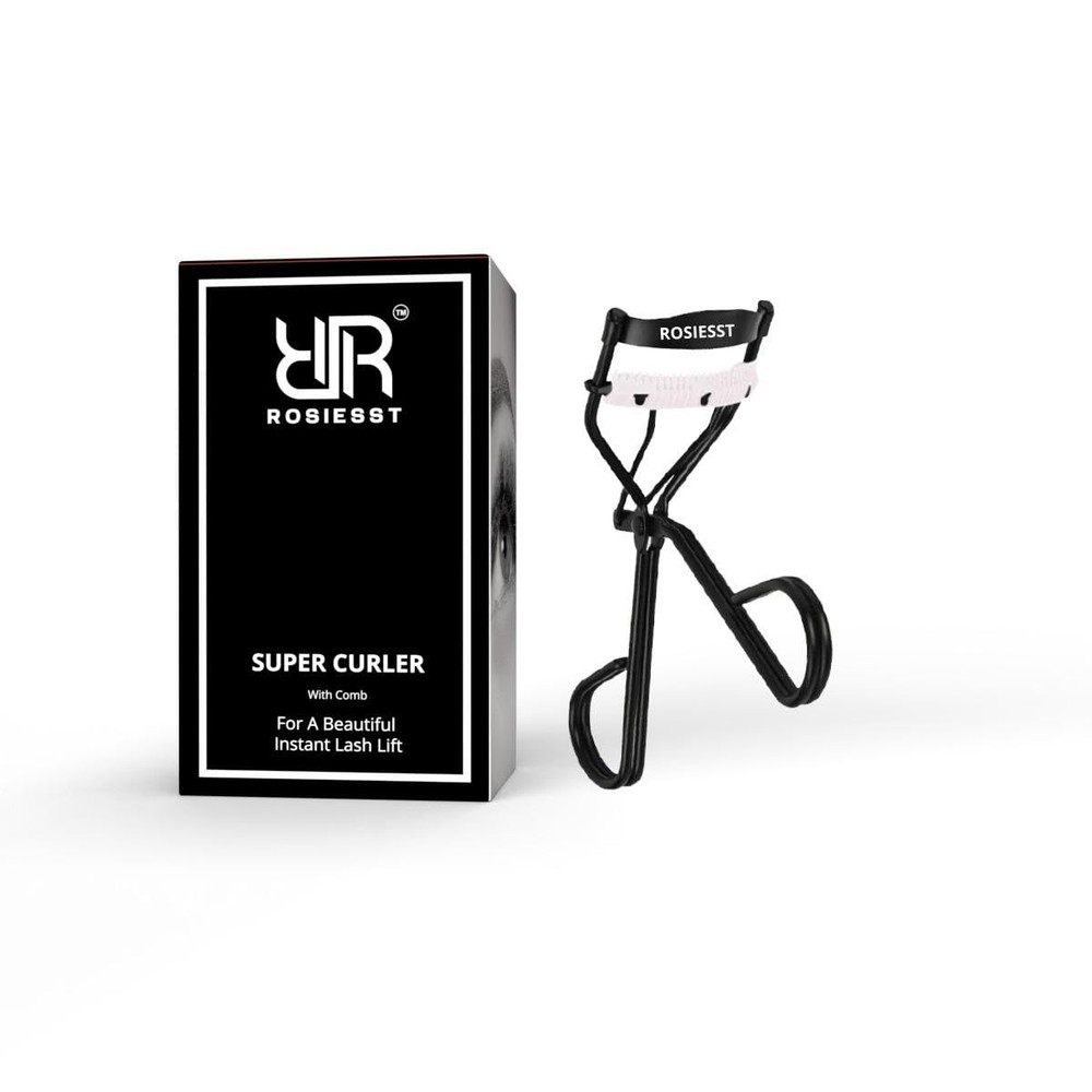 Super Eye Lash Curler Built-in Comb Long Lasting Dual Function Lightweight