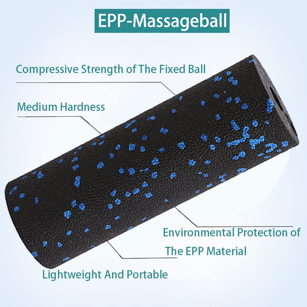 Mini Foam Roller - Muscle Massage Rollers for Trigger Point Therapy, Myofasci...