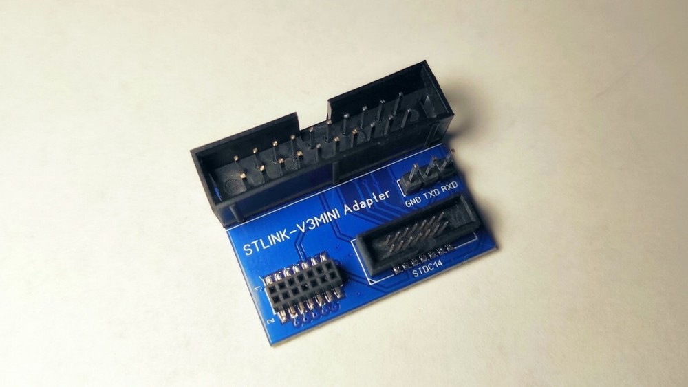 STLINK-V3MINIE Adapter board
