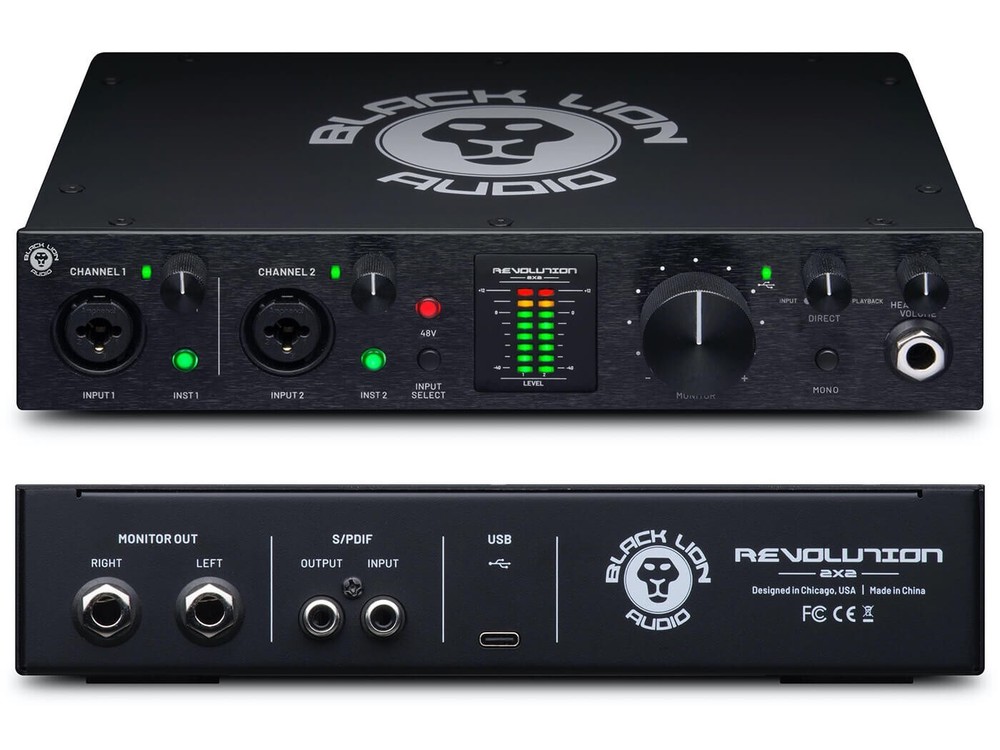 Black Lion Audio Revolution 2x2 Audio Interface