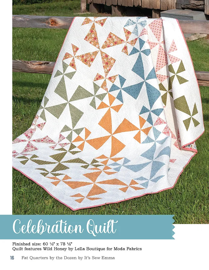 Fat Quarters By The Dozen Book