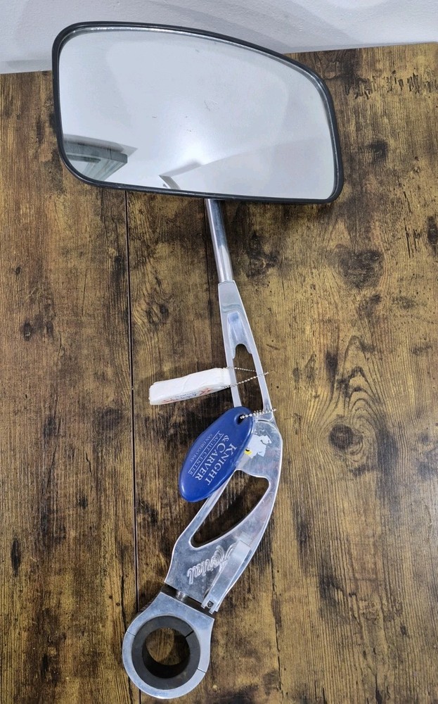 Aerial Wakeboard Tower Mirror Bracket Silver  Adjustable Mirror