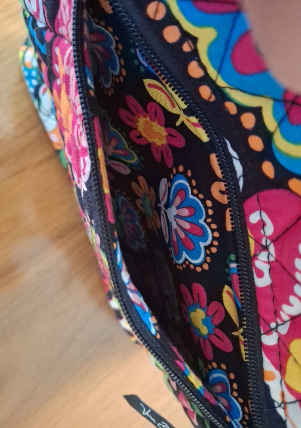 Vera Bradley Disney Bag Crossbody NWT Midnight with Mickey Hipster Quilted