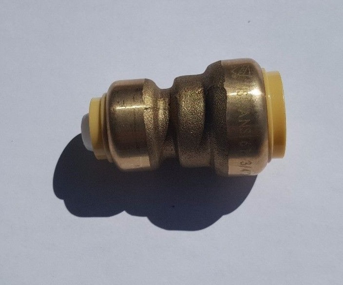 5 PIECES 3/4" X 1/2" PUSH FIT REDUCER COUPLING