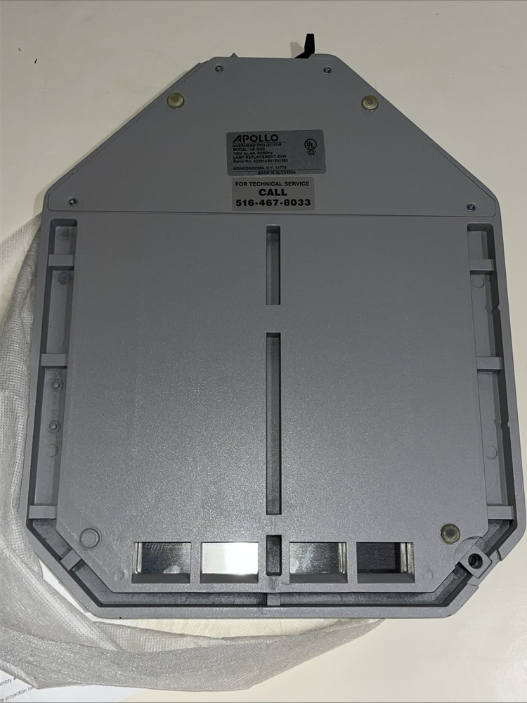 Apollo COBRA VS-3000 OVERHEAD PROJECTOR with Case & Instructions COMPLETE/WORKS