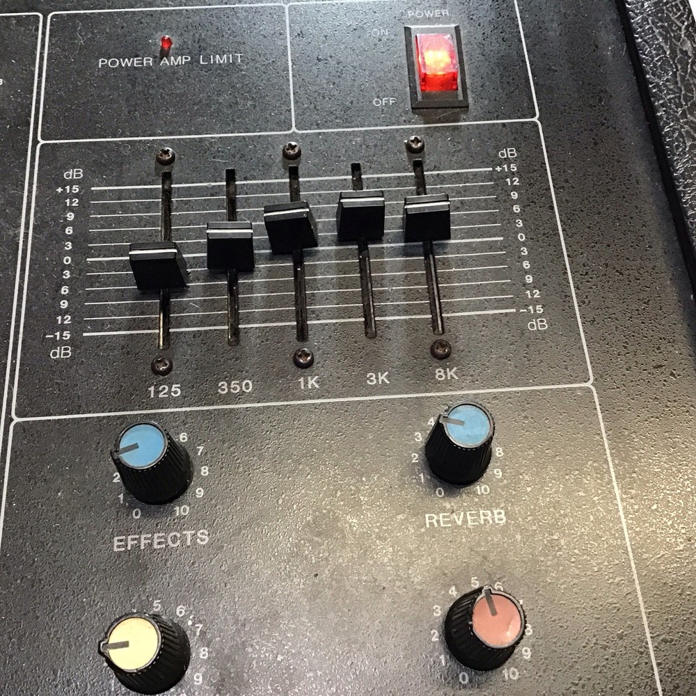 Sunn SR-4100 Sound Reinforcement Mixer Amp Untested