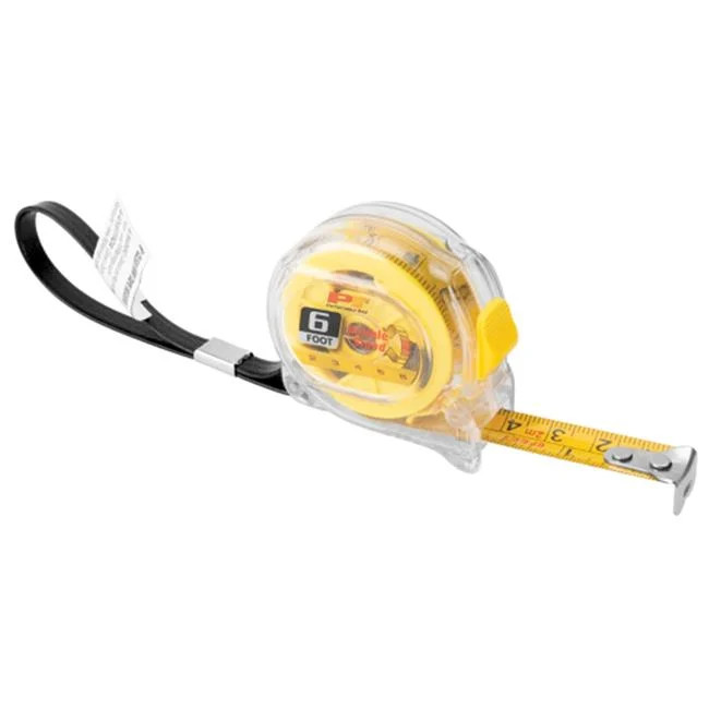 Performance Tool WLM20233 6 ft. Clear Mini Tape Measure