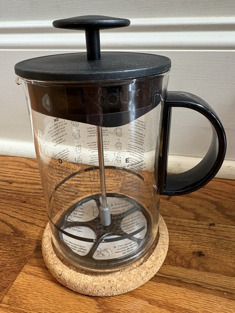 Bodum Cappuccino Carafe & Cork Coaster