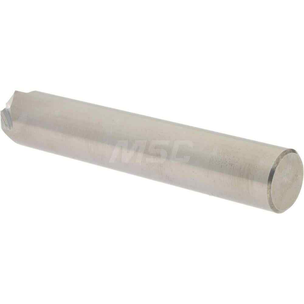 Accupro 1/2" Cutter Head Diam, 1/2" Shank, 4 Flute Single End Solid Carbide C...