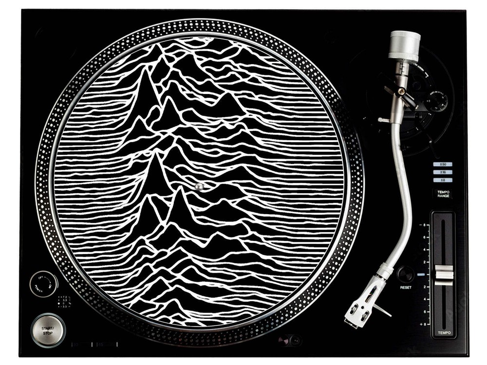 Joy Division Unknown Pleasures Slipmat