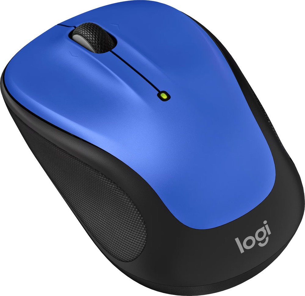 Logitech - M325s Wireless Optical Compact Ambidextrous Mouse - Wireless - Blue