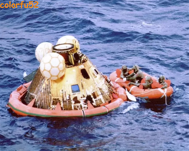 1:48 Apollo Command Module Spacecraft 3D Printed Finished Model Display Toy Gift