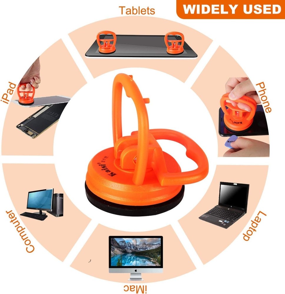 11 PCS Screen Suction Cup Kit LCD Screen Opening Tools Screen Replacement Too...