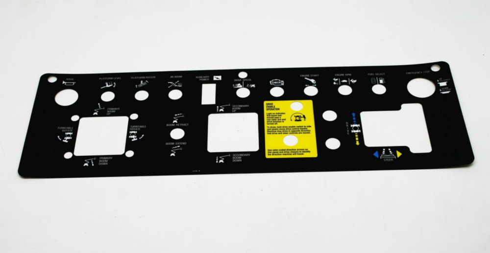 FOR GENIE 52230GT, 52230, DECAL- PLATFORM CONTROL PANEL