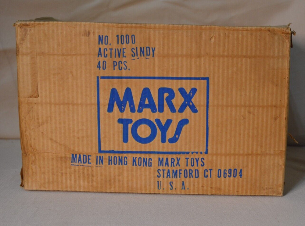 MARX RARE SINDY BOX FROM FACTORY