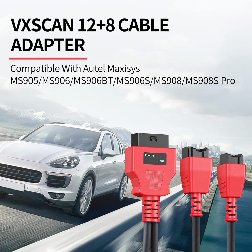 FCA 12+8 Cable Adapter for Chrysler Security Gateway Bypass