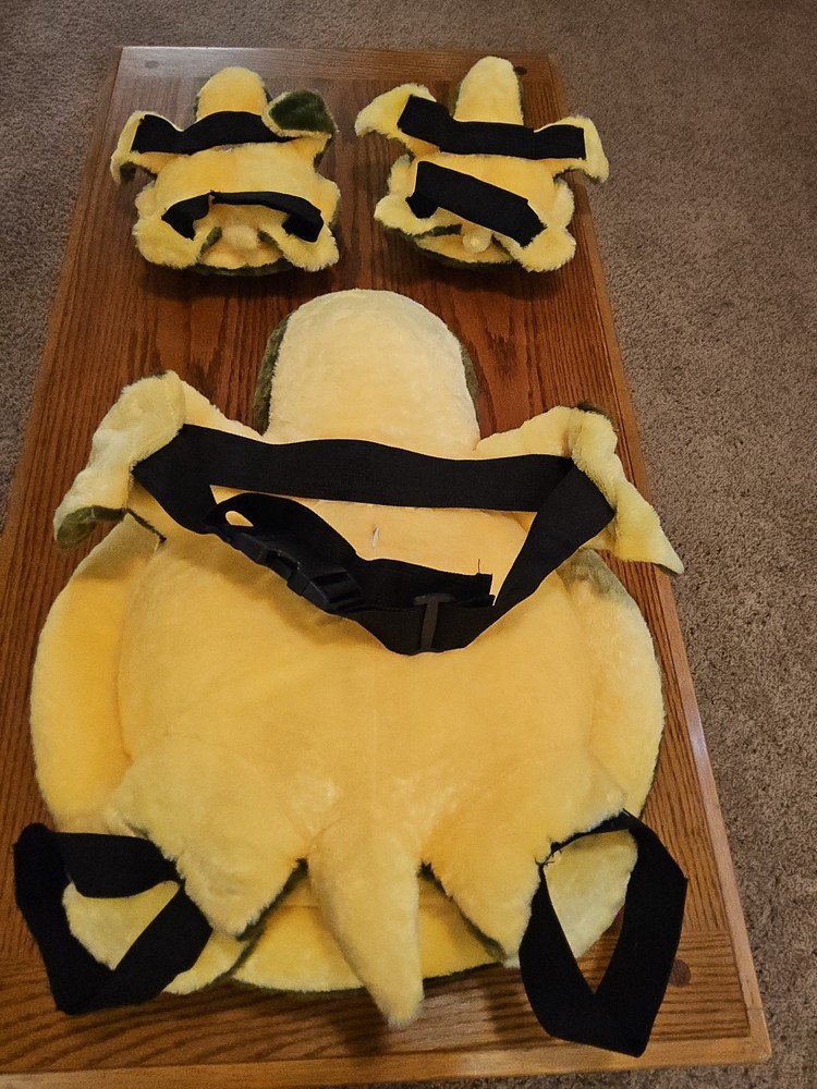 3D Turtle Butt & Knee Pads Snowboarding Skiing Rollerskating Protective Gear Set