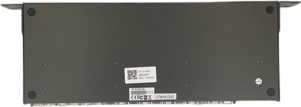 TRENDnet TK-803R 3-Port KVM Switch for Multiple Computers USB PS/2 VGA