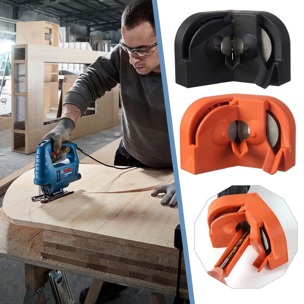 Portable Twist Drill Sharpener Twisted Drill Bit Grinder Hot K7