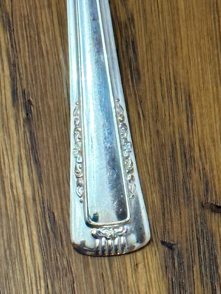 Baroness Silverplate Meat Fork Serving Fork