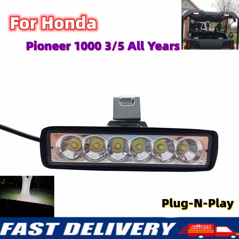 plug-n-play Auto Backup Light High Mount Kit for Honda Pioneer 1000 3 or 5 seat