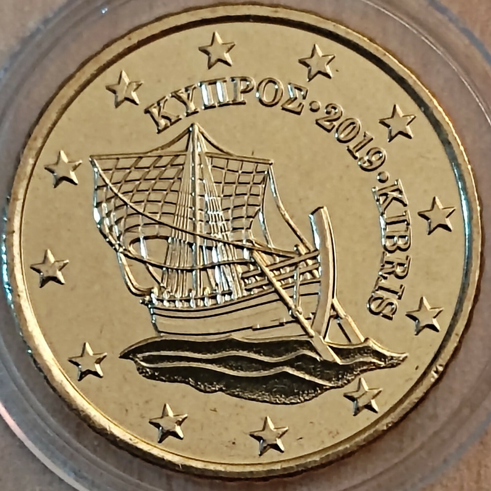 50 Euro cent Cyprus 2019 * Unc