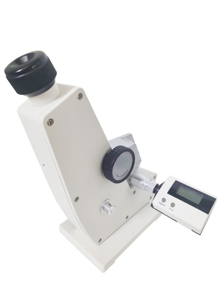 Laboratory Monocular Abbe Refractometer Refractive Index nD 1.3000～1.7000