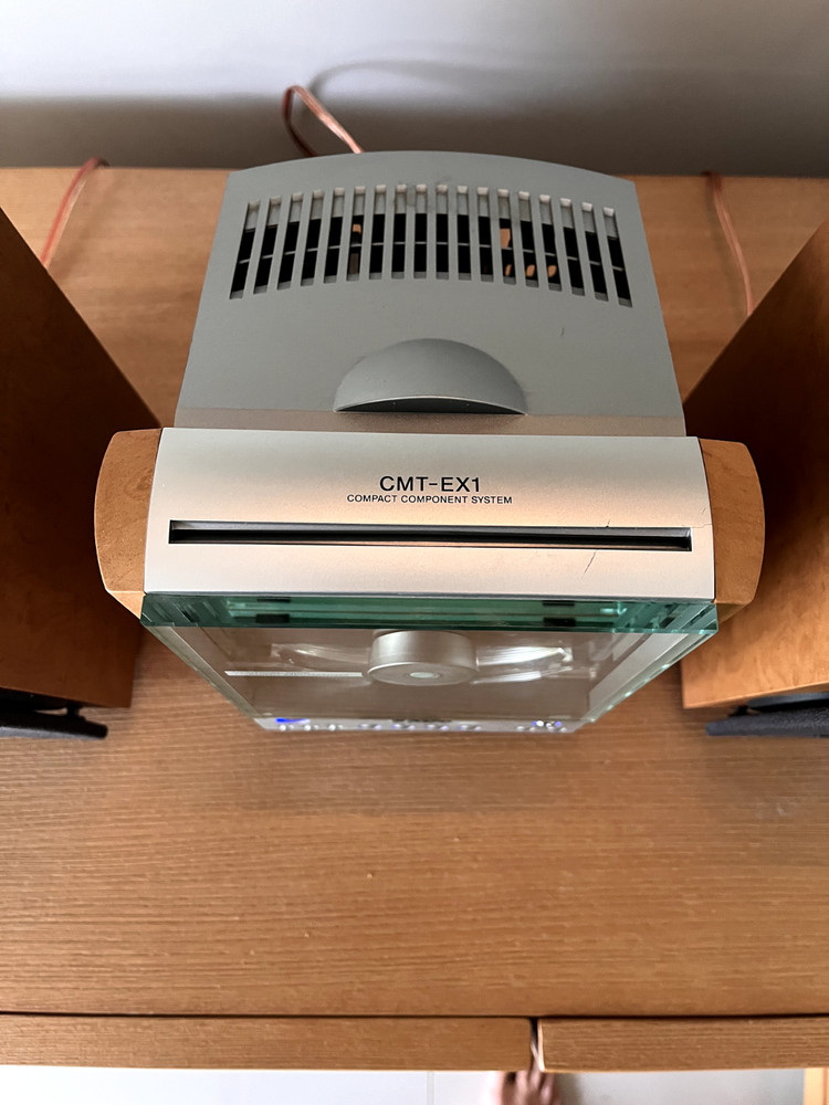 sony cmt-ex1 vertical loading cd player