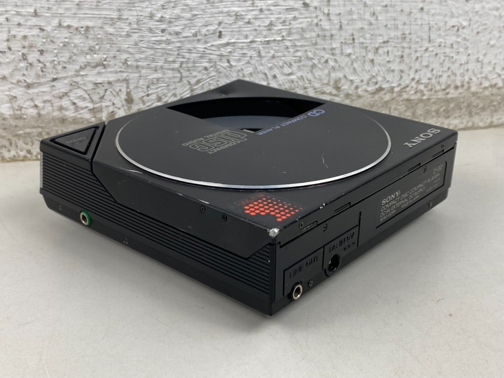 Vintage Sony D-50 Discman Portable CD Player