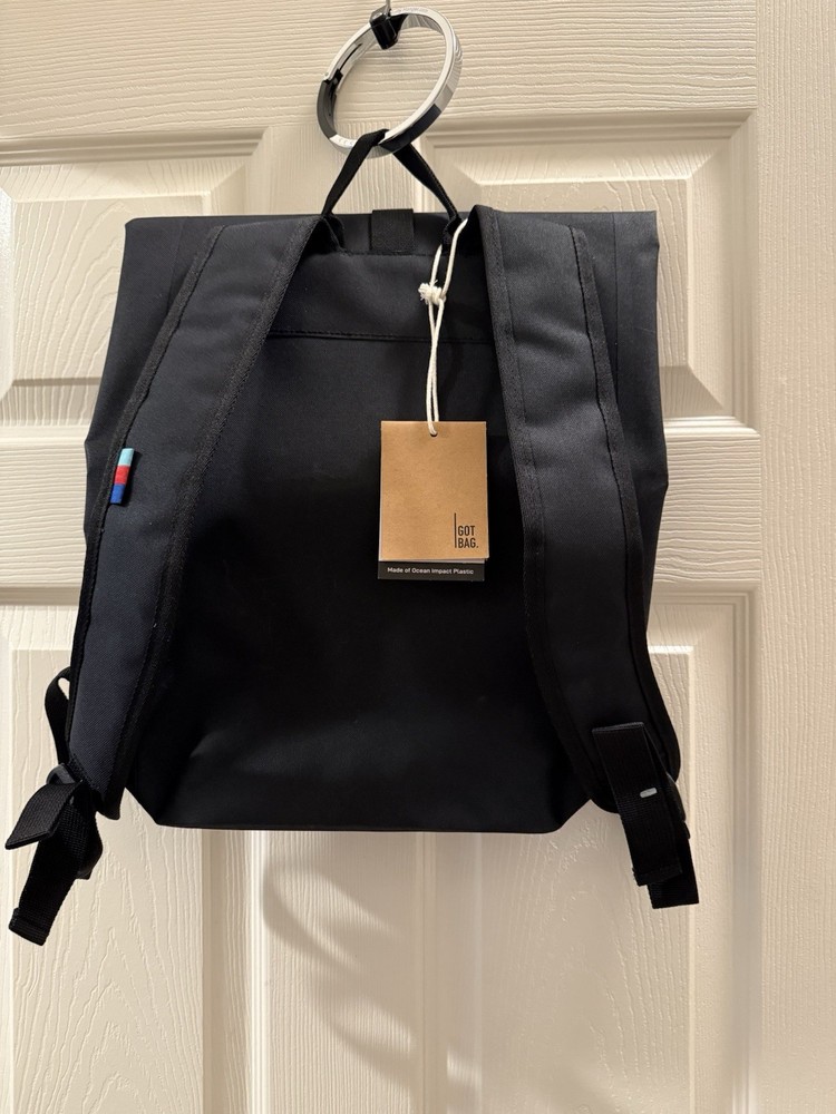 NWT Got Bag Small Rolltop 20L Backpack Black MSRP: $109