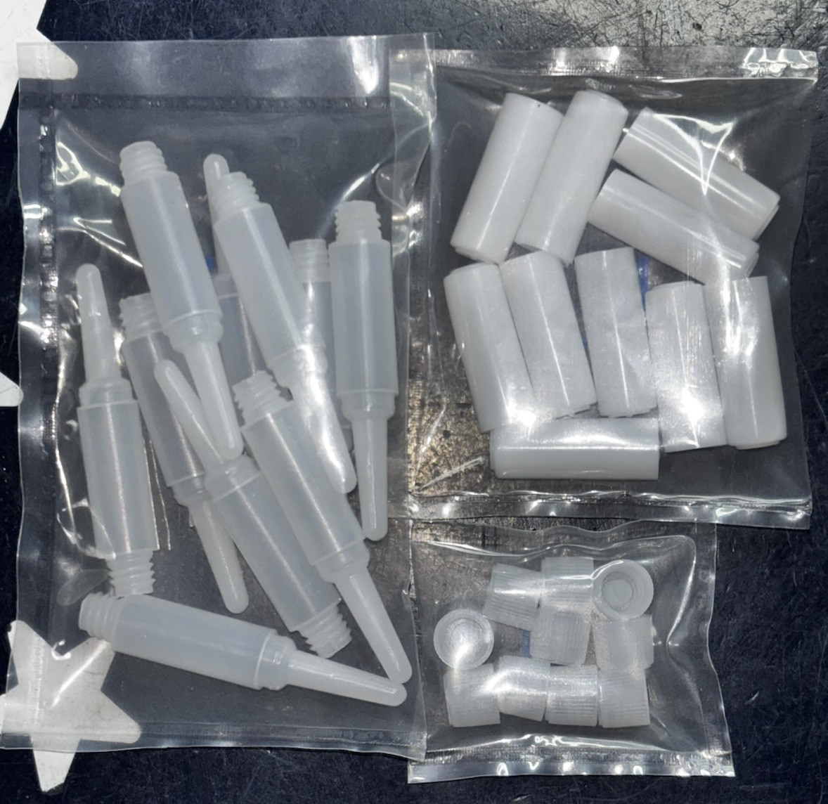 10 Sets 1ml Empty Plastic Squeeze Dropper Bottles Oils Lubes Liquid Dropper LDPE