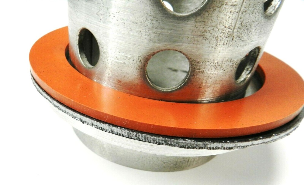 3" Gaskets Silicone Rubber & Graphite Set for Vacuum Casting Perforated Flasks