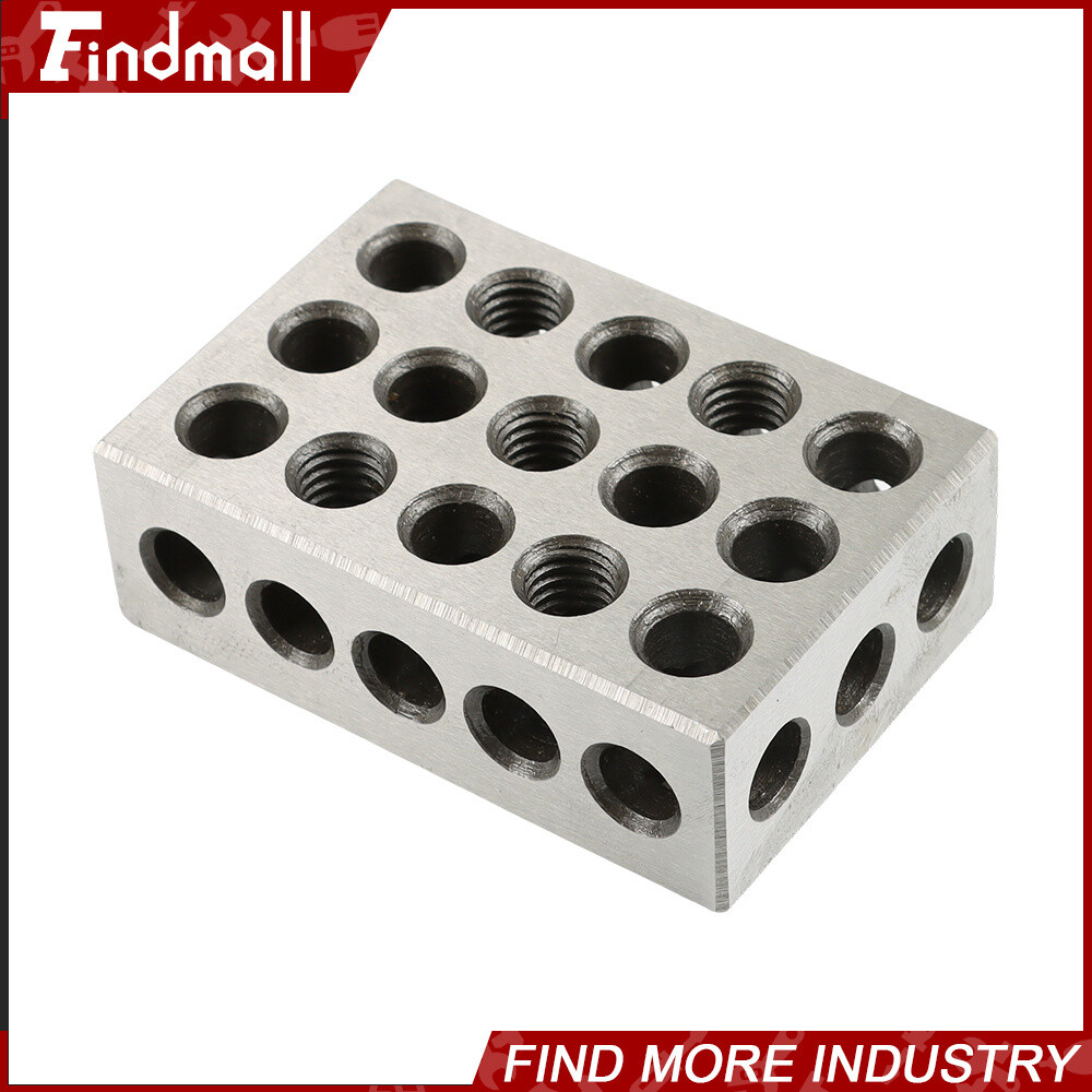 5 MATCHED PAIRS ULTRA PRECISION 1-2-3 BLOCKS 23 HOLES .0001" MACHINIST 123