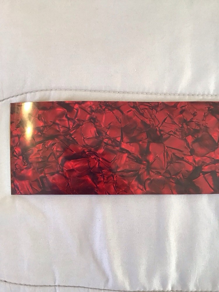 Red Diamond Pearl drum wrap