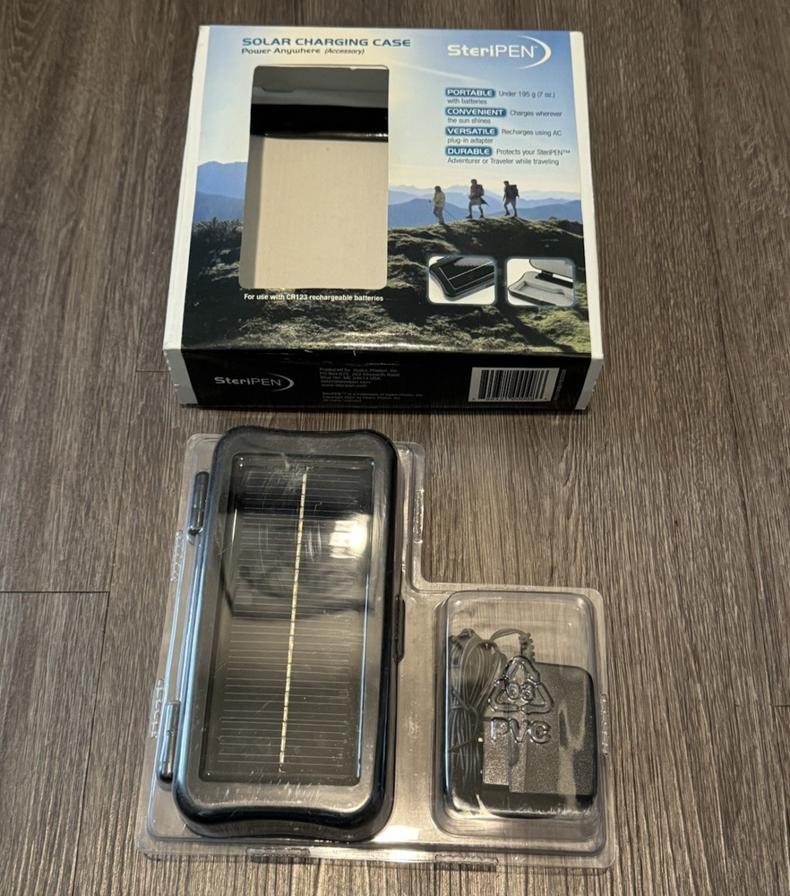 NEW - SteriPEN Solar Charging Case