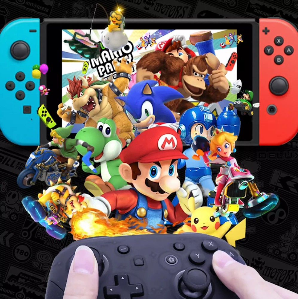 Pro Wireless Game Controller Gamepad Joystick Remote For Nintendo Switch / Lite