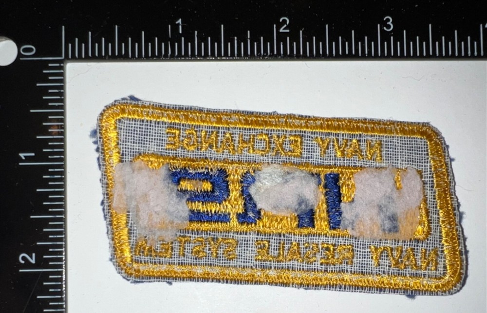 Cold War USN US Navy Exchange Resale System NRS Patch