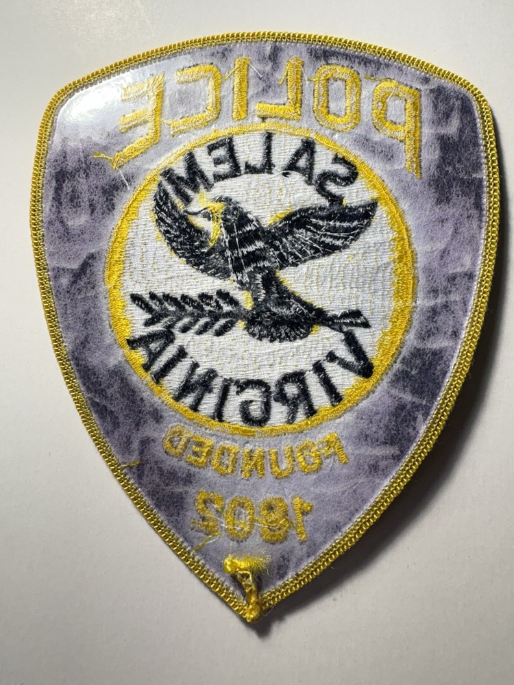 Salem Virginia Police Patch