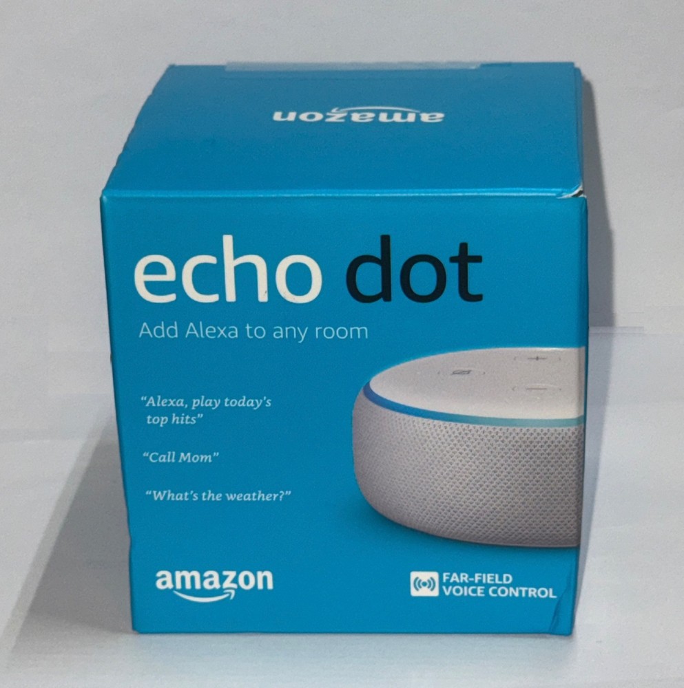 Amazon Echo Dot (3rd Generation) Smart Speaker with Alexa - White