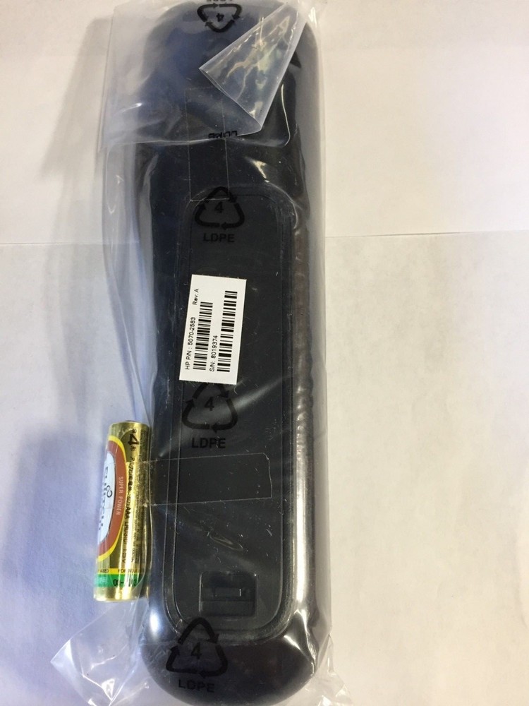 HP WINDOWS MEDIA CONTROL CENTER REMOTE CONTROL