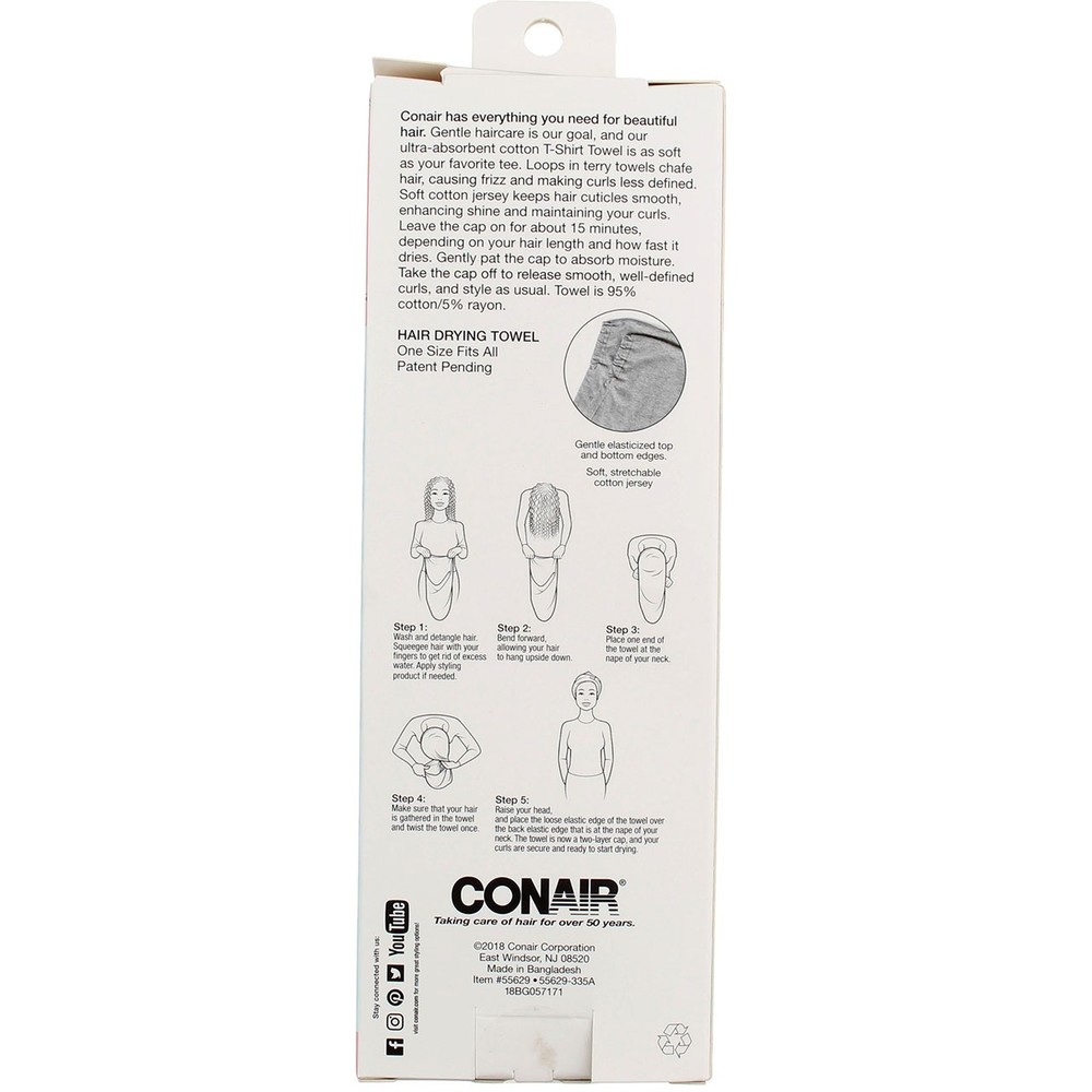 Conair Twist & Wrap Towel