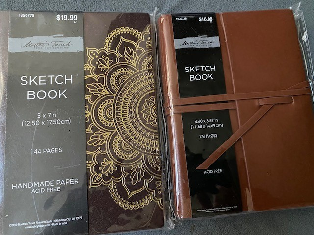 2 sketch book master's touch same picture