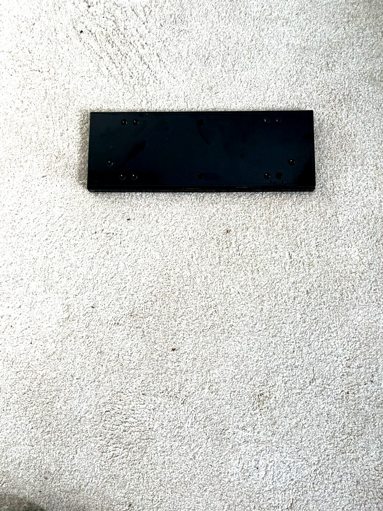 12 inch bracket for converting black single pole to double