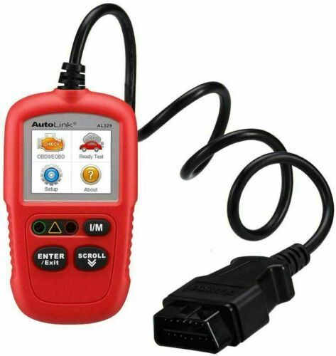 New Autel Autolink AL329 OBD II Code Reader Scanner Diagnostic Tool OBD2 Scanner