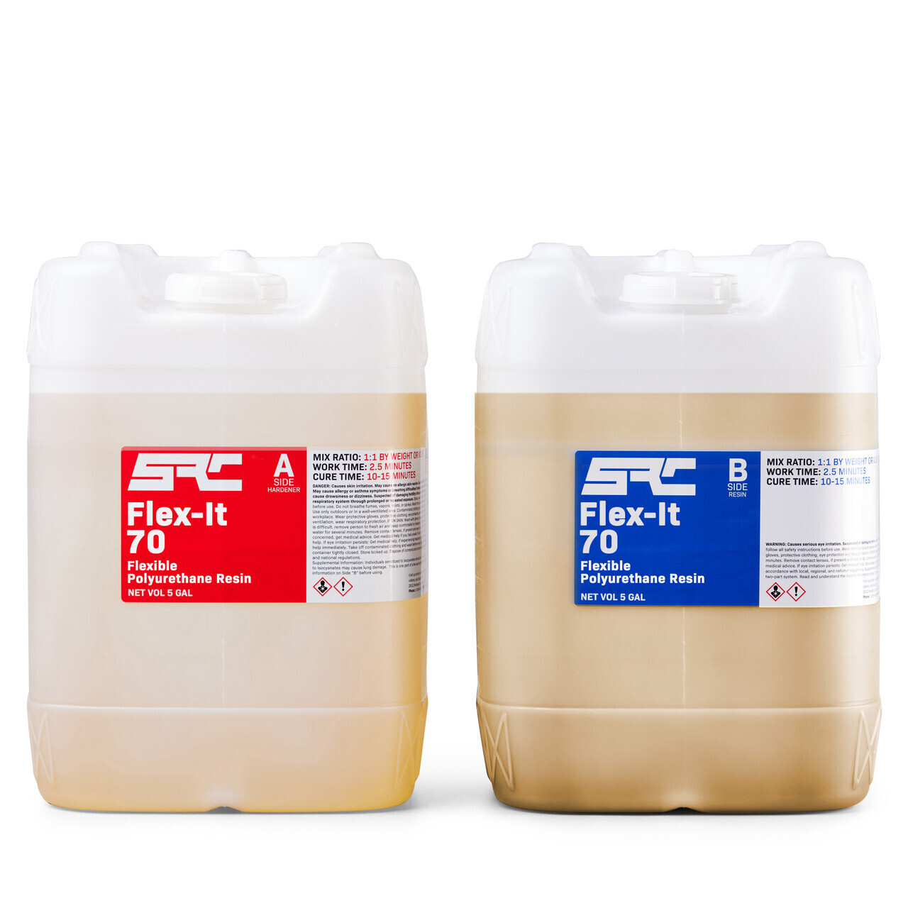 Flexible Urethane Casting Resin - 2 Part Resin for Flexible Parts - Flex-It-70