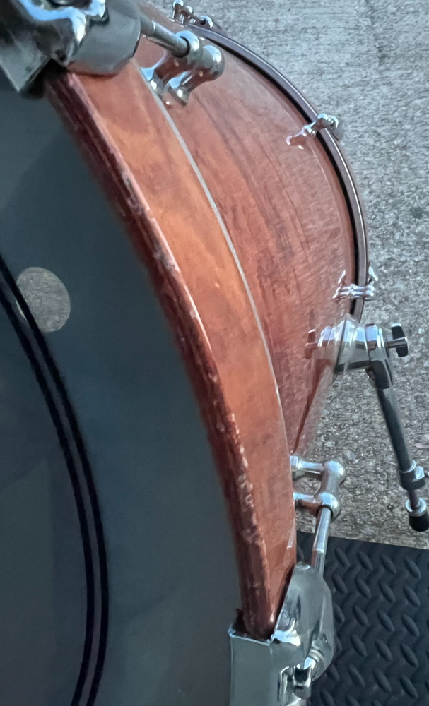 DDRUM Dios Bubinga 4 Pc Drum Shell Pack - 22, 10, 12, 16