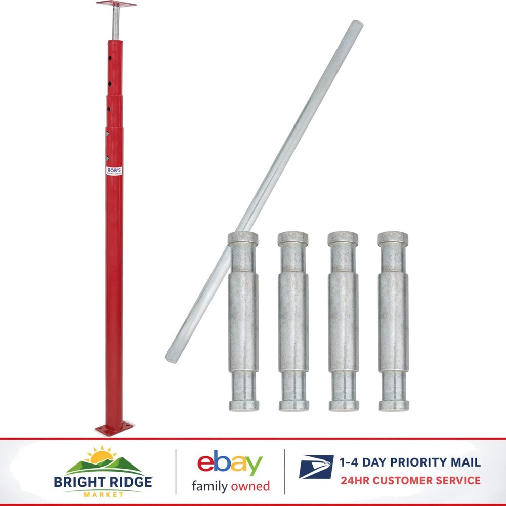 Adjustable Screw Pole Jack for Basement Ceiling Leveling and Floor Lifting Needs